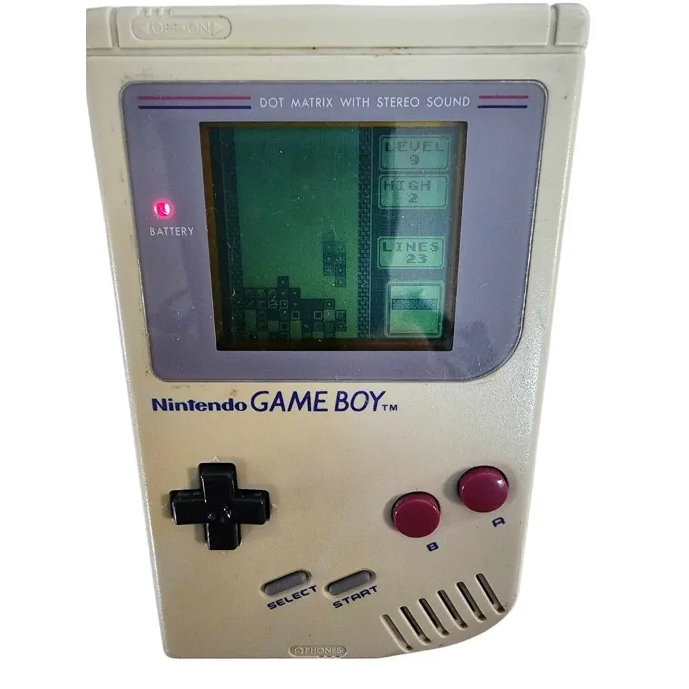 Nintendo Game Boy Original DMG-01 Grey 1989 And Games See Description